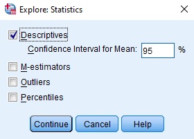 Tests of normality 3 Kolmogorov Smirnov Test in SPSS